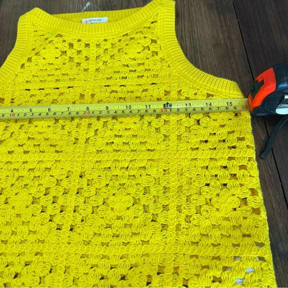 Crewcuts Yellow Crochet Top - Picture 4 of 5